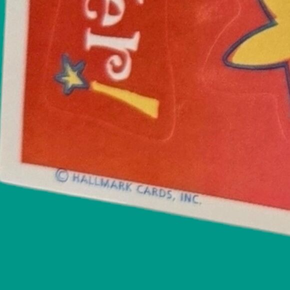 1995 Hallmark Vintage Sealed Stickers Patchwork Valentine Hearts Friends Hottie - Picture 8 of 9